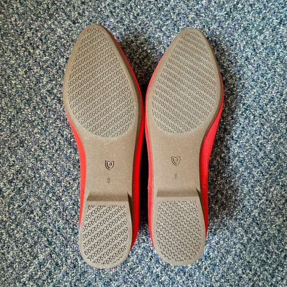 Rothys Poppy Almond Toe Loafers Size 8 - Picture 3 of 4